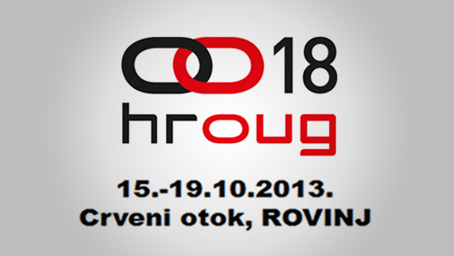 18. HrOUG konferencija, 2013. u Rovinju