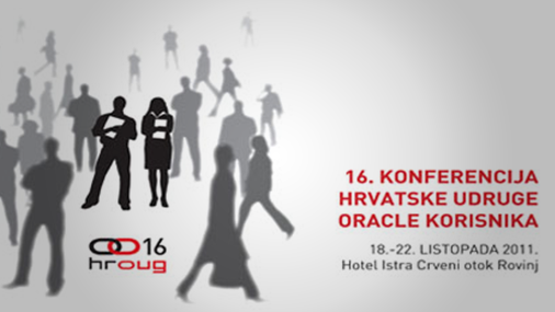 16. HrOUG konferencija, 2011. u Rovinju