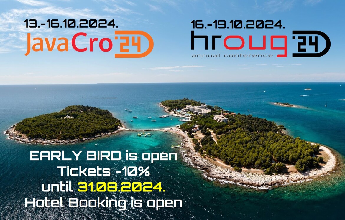 Early bird za HrOUG i JavaCro je otvoren