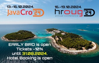 Early bird za HrOUG i JavaCro je otvoren