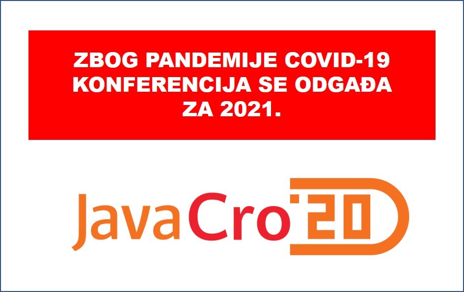 JavaCro20 je odgođena