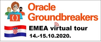 Oracle Groundbreakers EMEA Virtual Tour za HrOUG